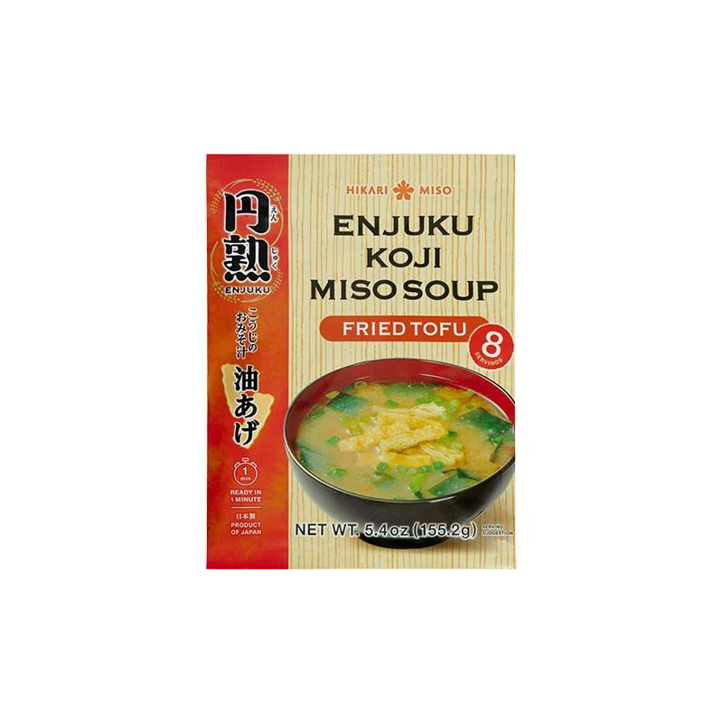 Miso-Suppe Frittierter Tofu Enjuku Koji - Miso-Suppe Frittierter Tofu Enjuku Koji, Pack 155.2 g