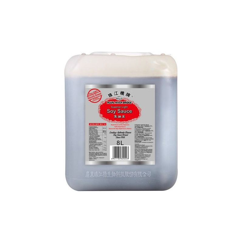 Sojasoße Hell Superior - Sojasoße Hell Superior, Flasche 8 l