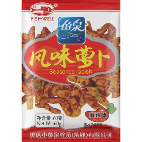 Rettich Gewürzt - Rettich Gewürzt, Pack 60 g