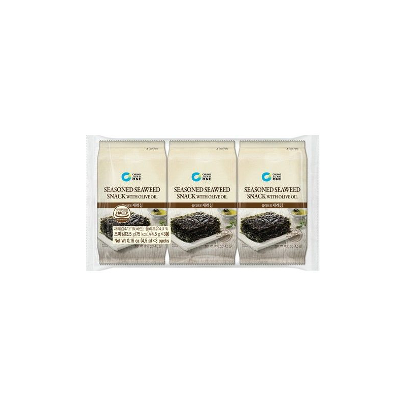 Seetang Snack mit Olivenöl - Seetang Snack mit Olivenöl, Pack 4.5 g