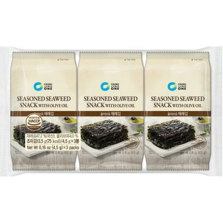Seetang Snack mit Olivenöl - Seetang Snack mit Olivenöl, Pack 4.5 g