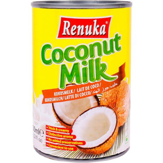 Kokosmilch 17% Fett - Kokosmilch 17% Fett, Flasche 400 ml