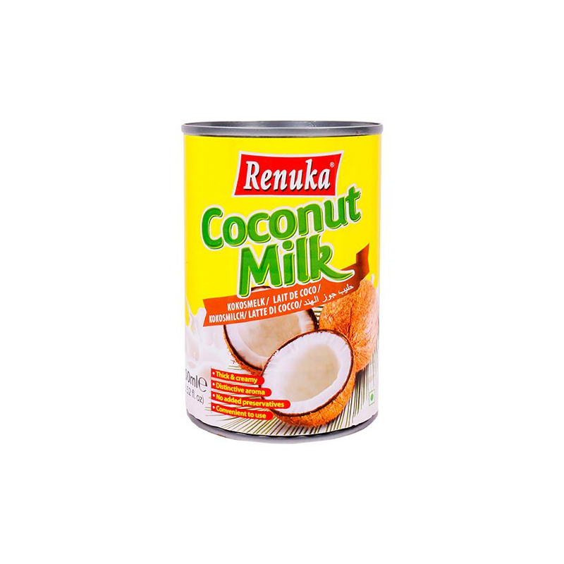Kokosmilch 17% Fett - Kokosmilch 17% Fett, Flasche 400 ml