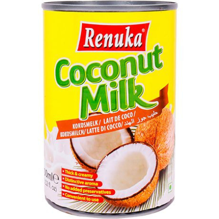 Kokosmilch 17% Fett - Kokosmilch 17% Fett, Flasche 400 ml