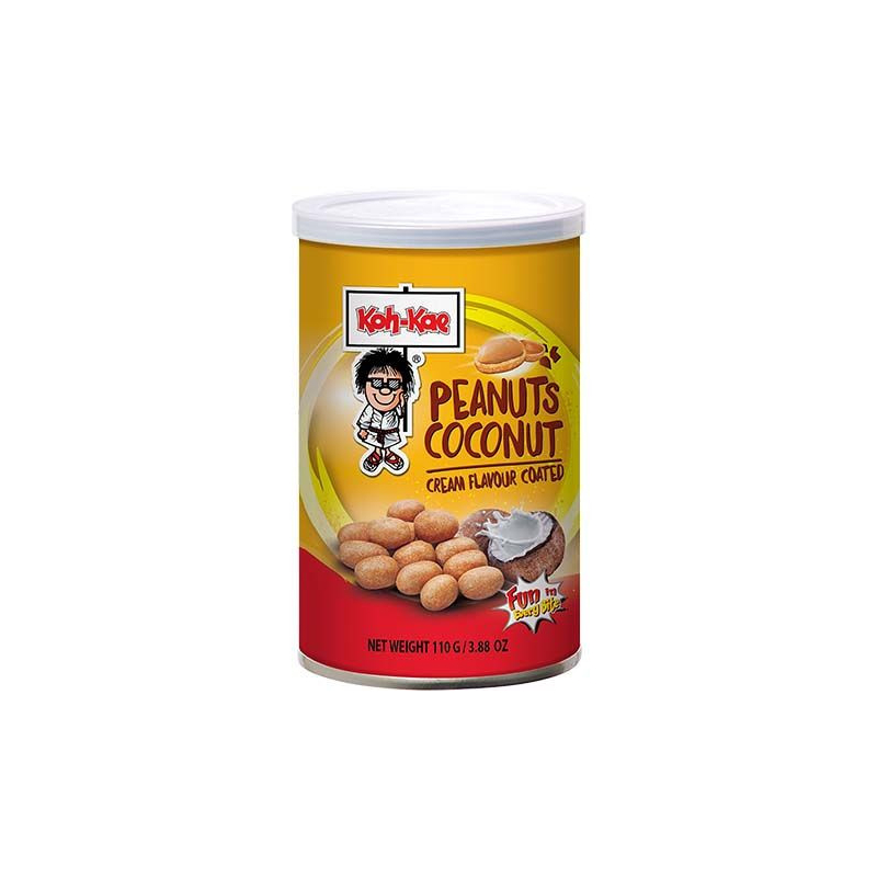 Erdnüsse mit Kokosgeschmack - Erdnüsse mit Kokosgeschmack, Pack 110 g