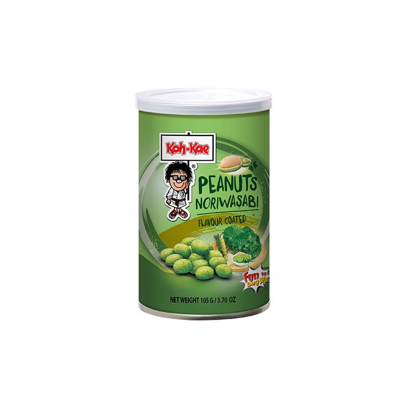 Erdnüsse mit Wasabi Nori - Erdnüsse mit Wasabi Nori, Pack 105 g