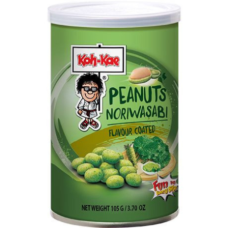 Erdnüsse mit Wasabi Nori - Erdnüsse mit Wasabi Nori, Pack 105 g