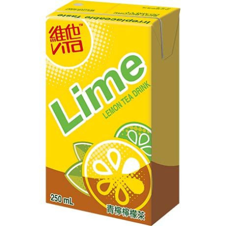 Teegetränk Limette & Zitrone - Teegetränk Limette & Zitrone, Flasche 250 ml