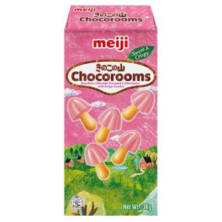 Schokoladen-Erdbeer-Kekse Chocorooms - Schokoladen-Erdbeer-Kekse Chocorooms, Pack 36 g
