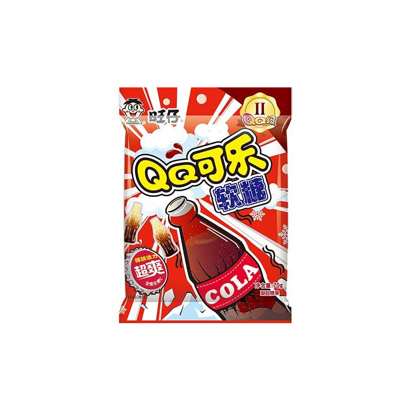 QQ Gummy Fruchtgummi Cola - QQ Gummy Fruchtgummi Cola, Pack 70 g