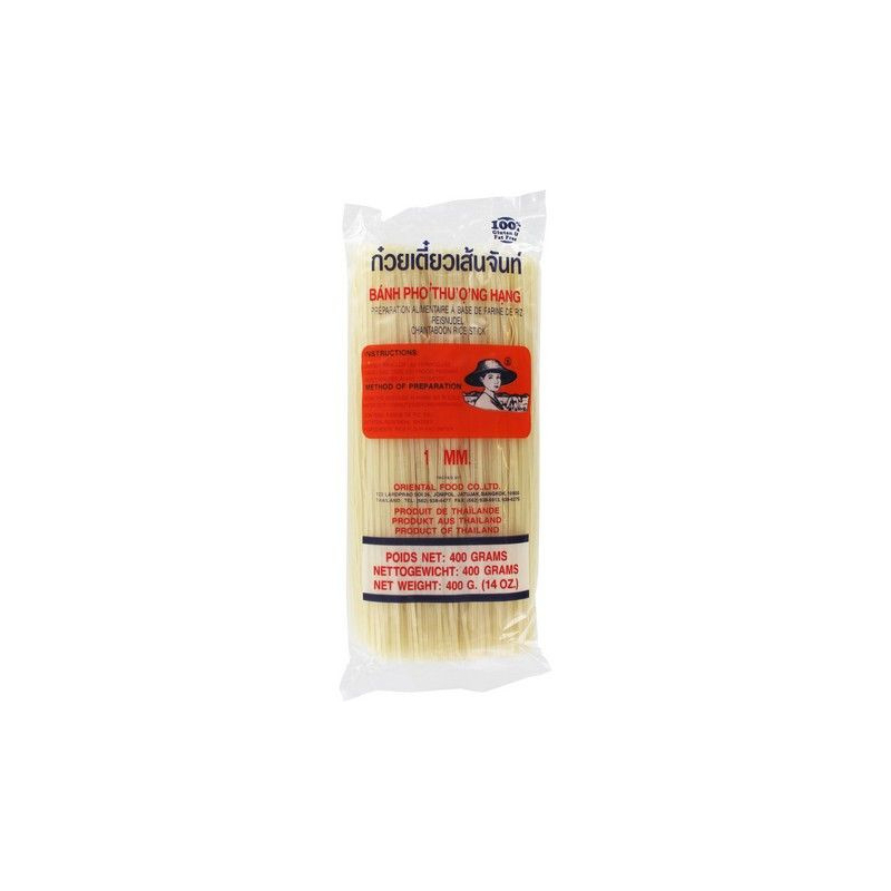 Reisnudeln Sticks Gerade 1 mm - Reisnudeln Sticks Gerade 1 mm, Pack 400 g