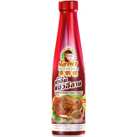 Chilisoße Jaew Esarn - Chilisoße Jaew Esarn, Flasche 300 ml