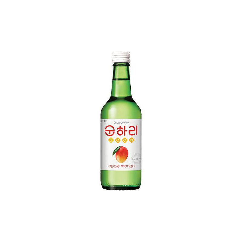 Soju Apfel-Mango 12% Vol. - Soju Apfel-Mango 12% Vol., Flasche 350 ml