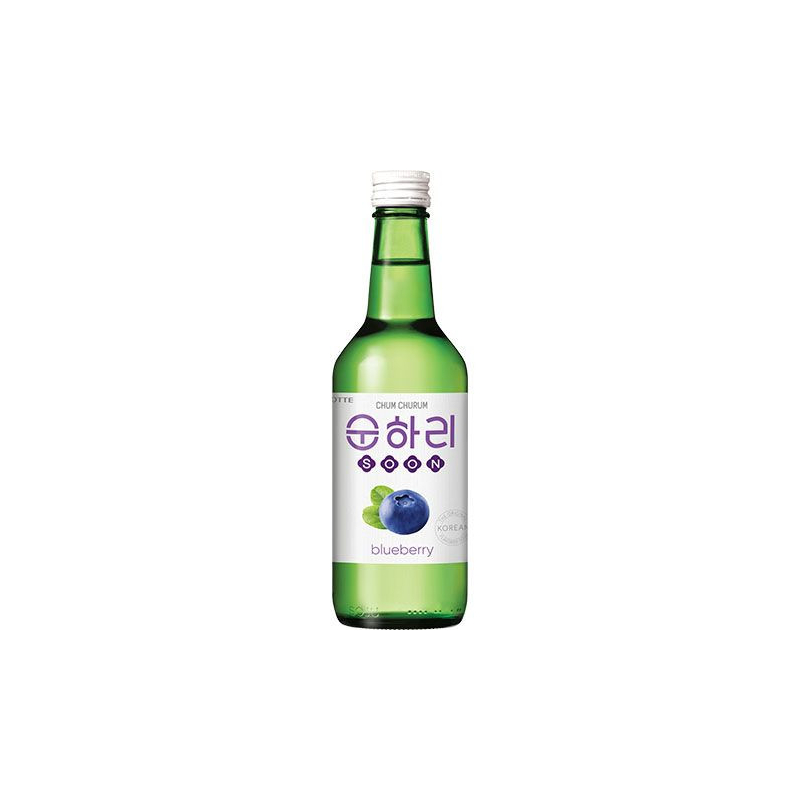 Soju Blaubeer 12% Vol. - Soju Blaubeer 12% Vol., Flasche 350 ml