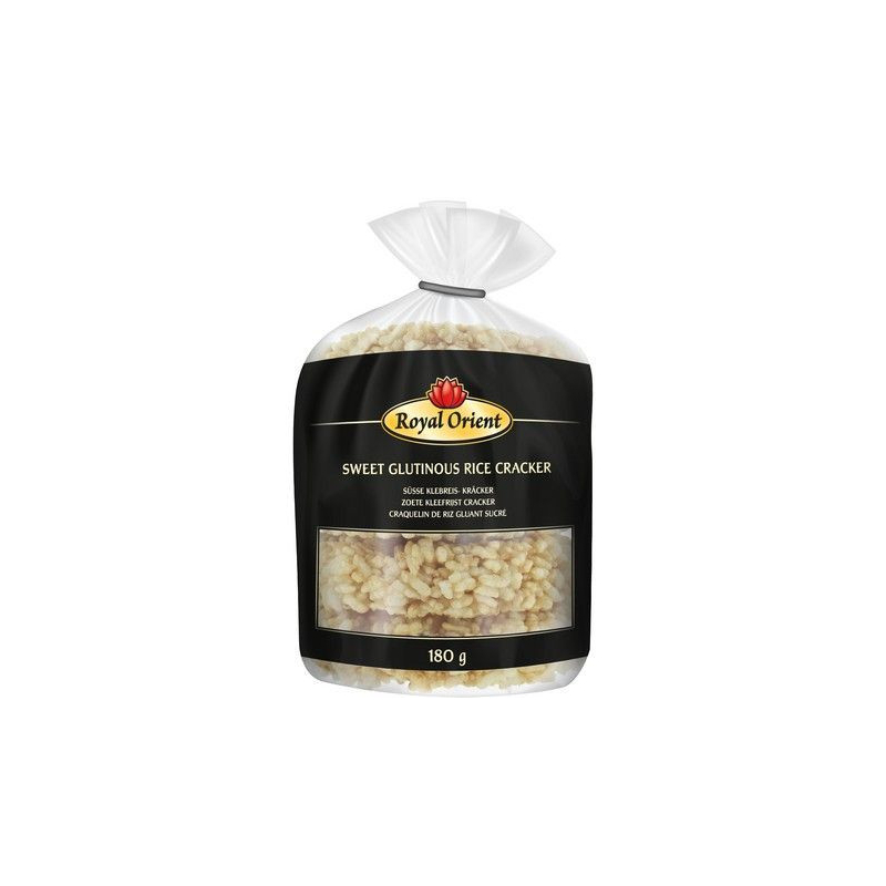Klebreis Kräcker Süß - Klebreis Kräcker Süß, Pack 180 g