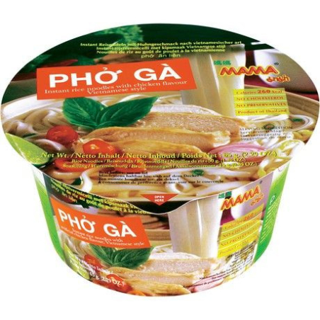 Instantreisnudeln Pho Ga Schüssel - Instantreisnudeln Pho Ga Schüssel, Pack 65 g