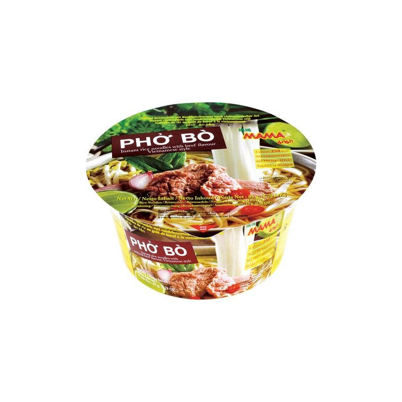 Instantreisnudeln Pho Bo Schüssel - Instantreisnudeln Pho Bo Schüssel, Pack 65 g