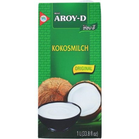 Kokosmilch UHT 17,5% Fett - Kokosmilch UHT 17,5% Fett, Flasche 1 l