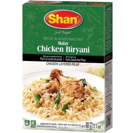 Biryani-Mix Malay Hühnchen - Biryani-Mix Malay Hühnchen, Pack 60 g