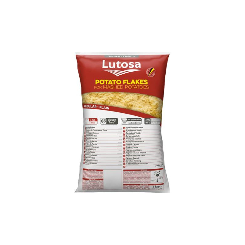 Kartoffelflocken Fufu - Kartoffelflocken Fufu, Pack 5 kg