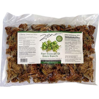 Hibiskusblüten Sonnengetrocknet Weiß - Hibiskusblüten Sonnengetrocknet Weiß, Pack 125 g
