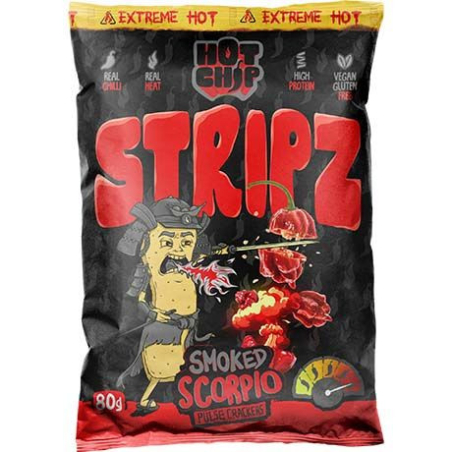 Chili Strips Smoked Scorpio Scharf - Chili Strips Smoked Scorpio Scharf, Pack 80 g