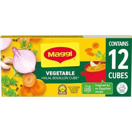 Brühwürfel Gemüse Halal - Brühwürfel Gemüse Halal, Pack 9 g