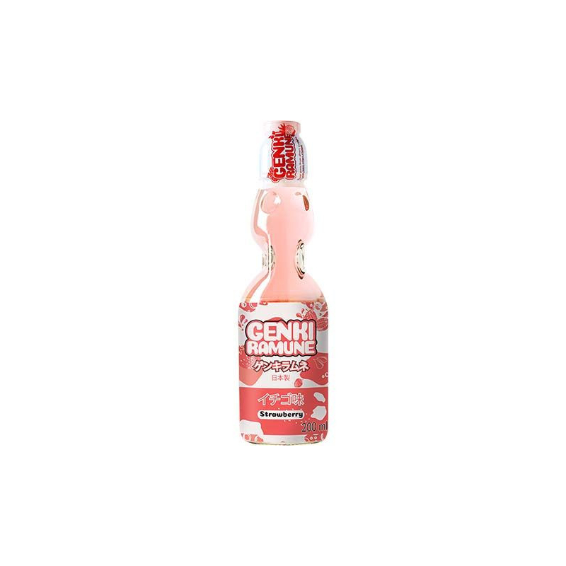 Soda Getränk Erdbeer - Soda Getränk Erdbeer, Flasche 200 ml