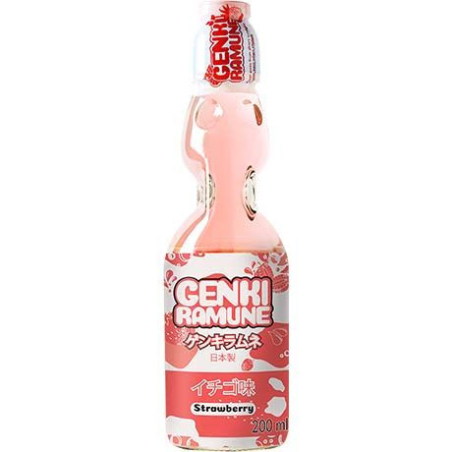 Soda Getränk Erdbeer - Soda Getränk Erdbeer, Flasche 200 ml