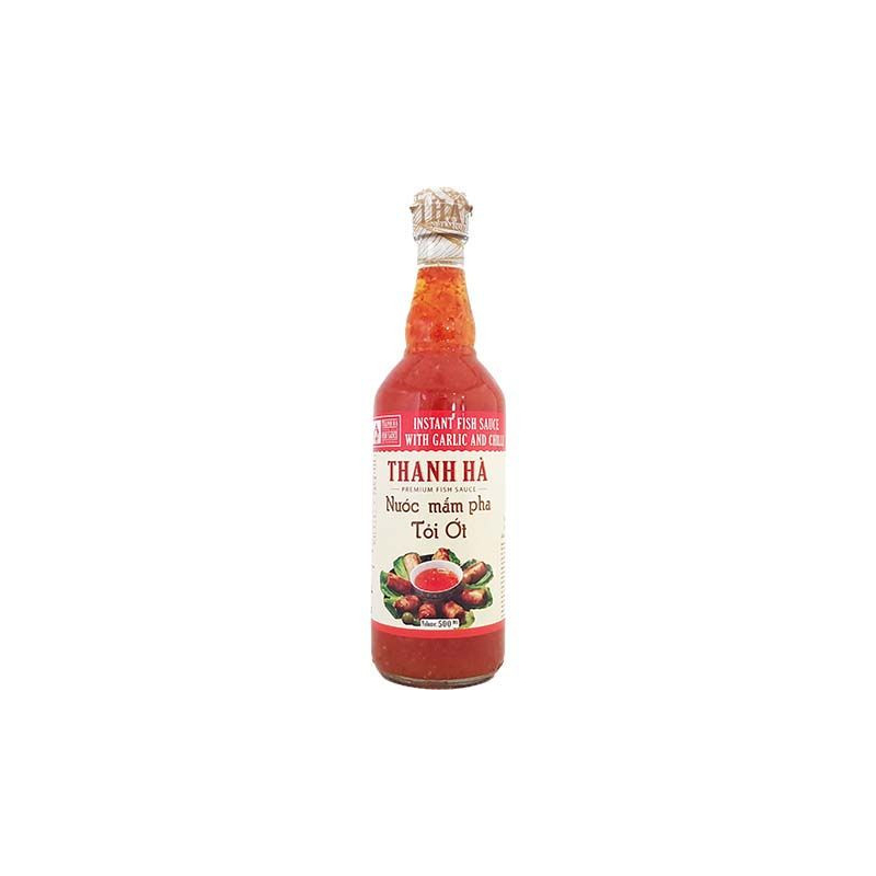 Fischsoße mit Knoblauch & Chili - Fischsoße mit Knoblauch & Chili, Flasche 500 ml