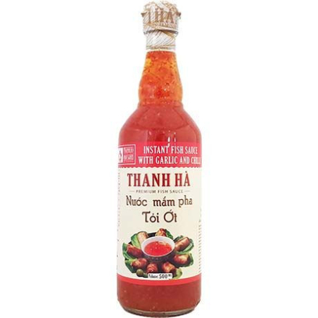 Fischsoße mit Knoblauch & Chili - Fischsoße mit Knoblauch & Chili, Flasche 500 ml