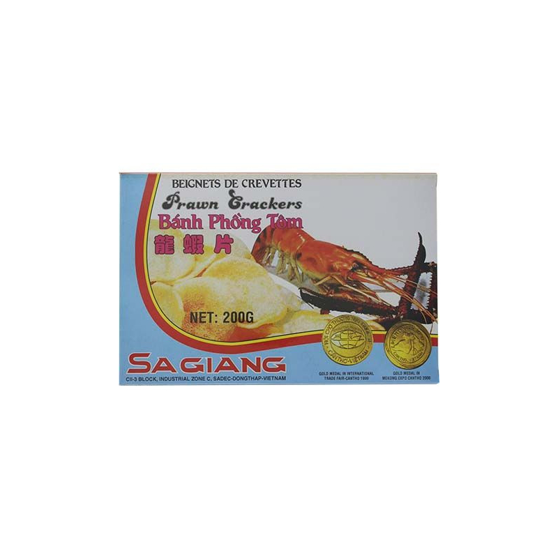 Krabbenchips-Rohlinge - Krabbenchips-Rohlinge, Pack 200 g