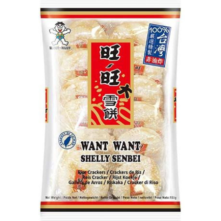 Reiskräcker Shelly Senbei - Reiskräcker Shelly Senbei, Pack 150 g
