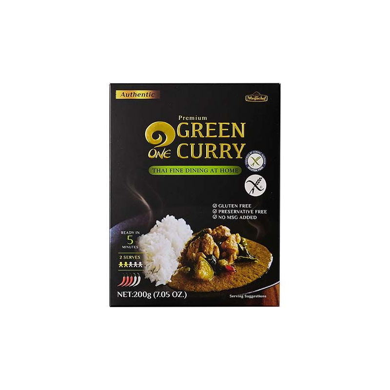 Curry Grün - Curry Grün, Pack 200 g