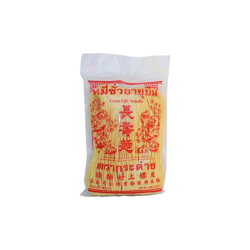 Chinesische Nudeln Gelb Long Life - Chinesische Nudeln Gelb Long Life, Pack 400 g