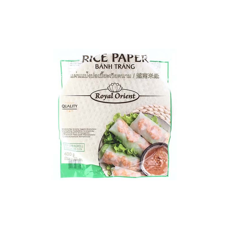 Reispapier Sommerrolle Rund 22 cm - Reispapier Sommerrolle Rund 22 cm, Pack 400 g