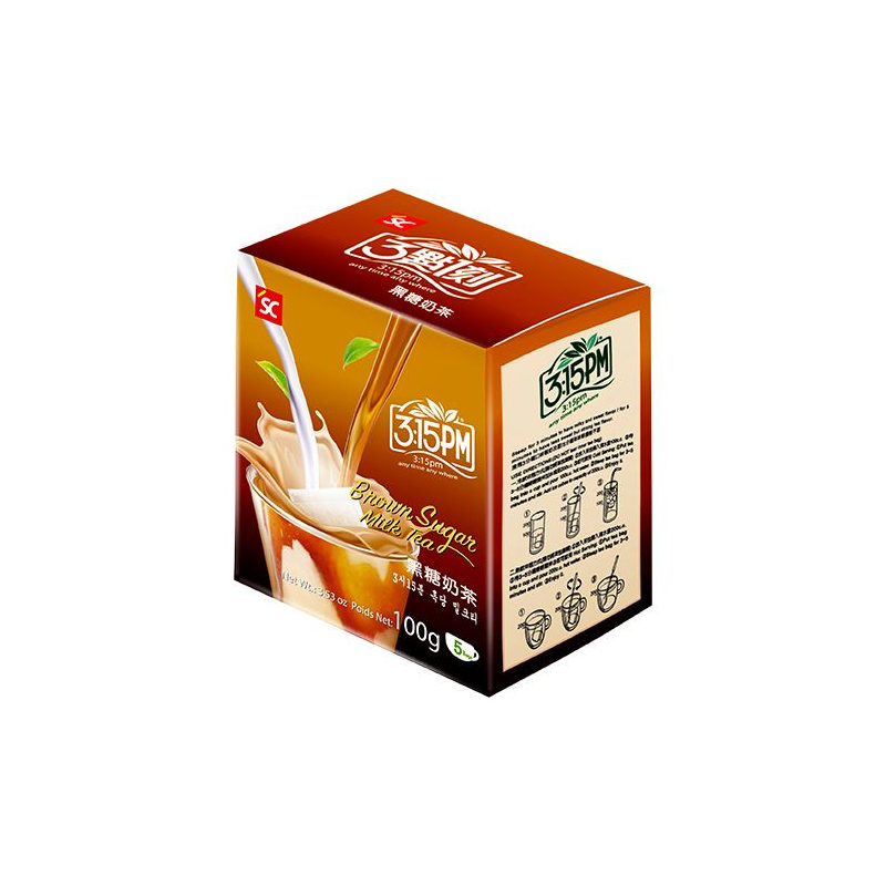 Milchtee Brauner Zucker - Milchtee Brauner Zucker, Pack 20 g