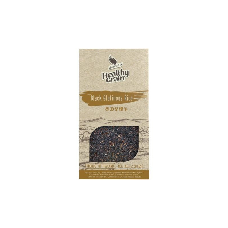 Klebreis Schwarz - Klebreis Schwarz, Pack 1 kg