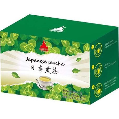 Grüner Tee Japanischer Sencha - Grüner Tee Japanischer Sencha, Pack 2 g