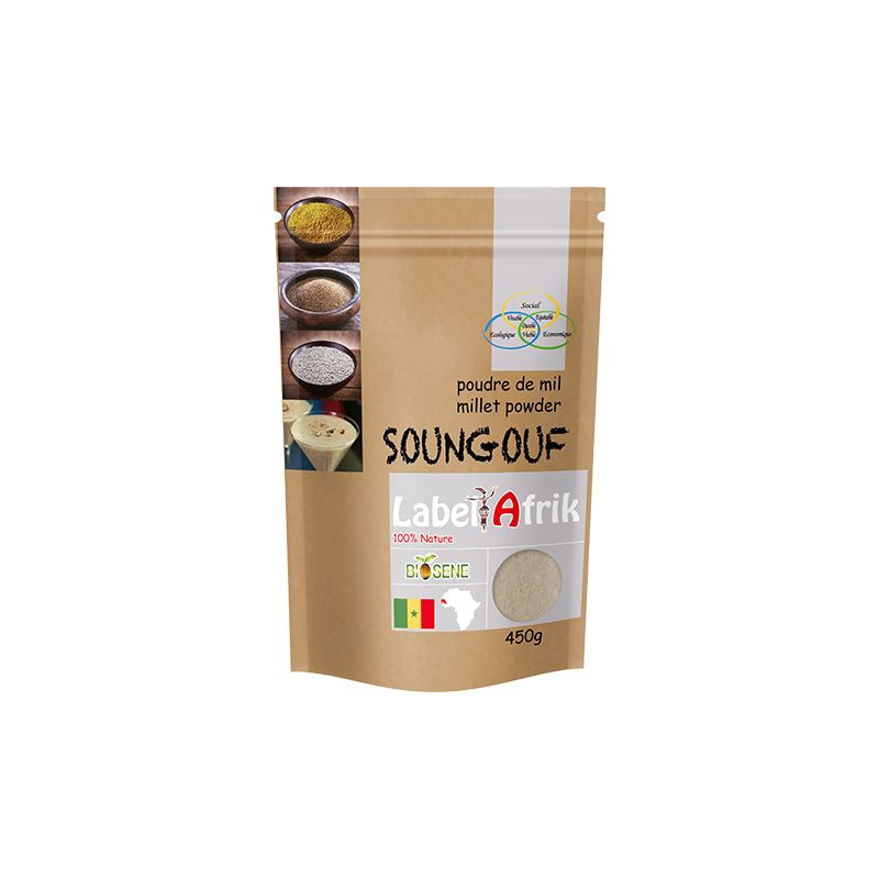 Hirsepuder Soungouf - Hirsepuder Soungouf, Pack 450 g