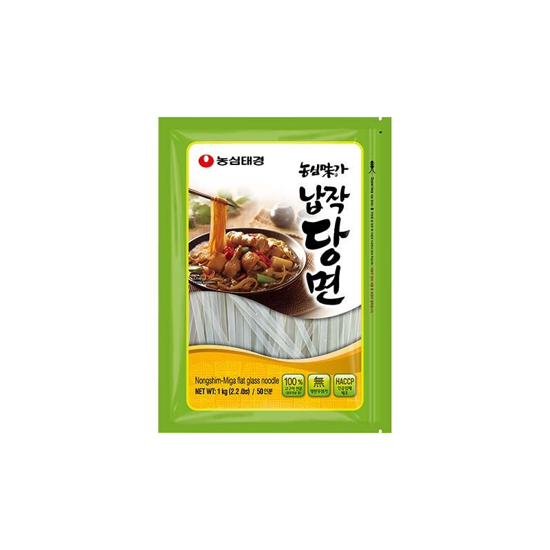 Süßkartoffel Glasnudeln Miga Flach - Süßkartoffel Glasnudeln Miga Flach, Pack 1 kg