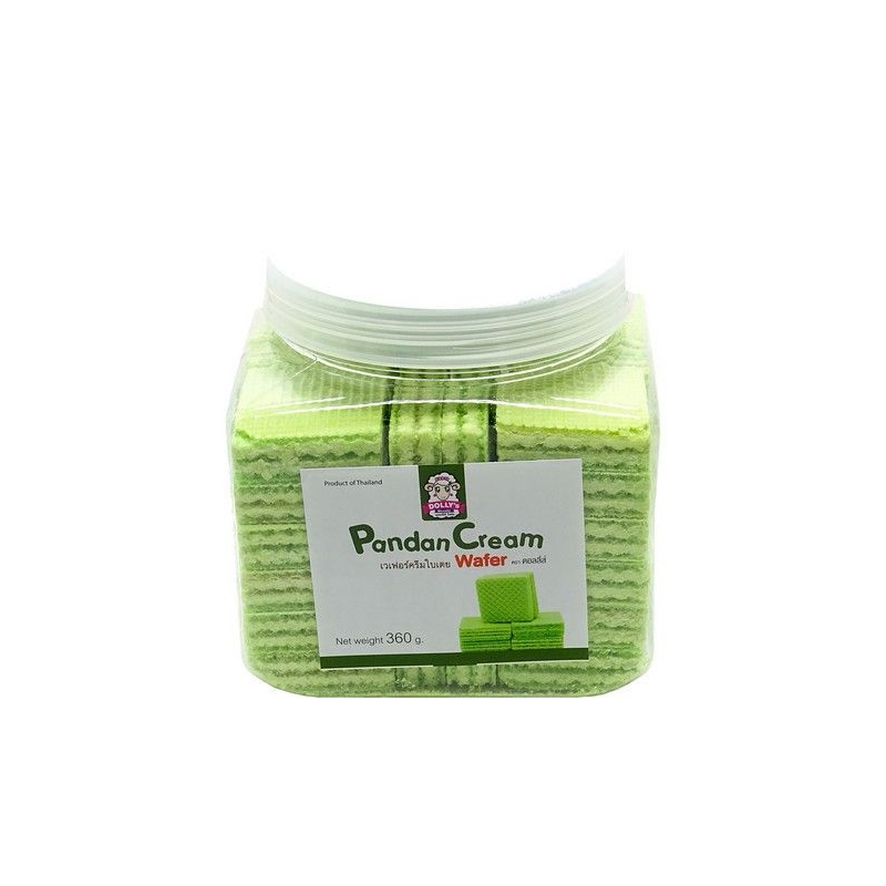 Waffel mit Pandan-Creme - Waffel mit Pandan-Creme, Pack 360 g