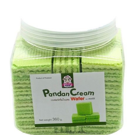 Waffel mit Pandan-Creme - Waffel mit Pandan-Creme, Pack 360 g