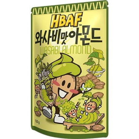 Mandel mit Wasabi - Mandel mit Wasabi, Pack 120 g