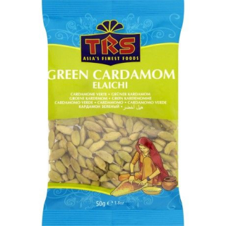 Kardamom Grün Elaichi - Kardamom Grün Elaichi, Pack 50 g