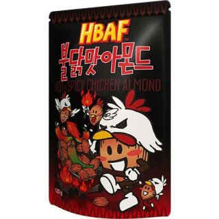 Mandel mit Hühnchengeschmack Hot & Spicy - Mandel mit Hühnchengeschmack Hot & Spicy, Pack 120 g