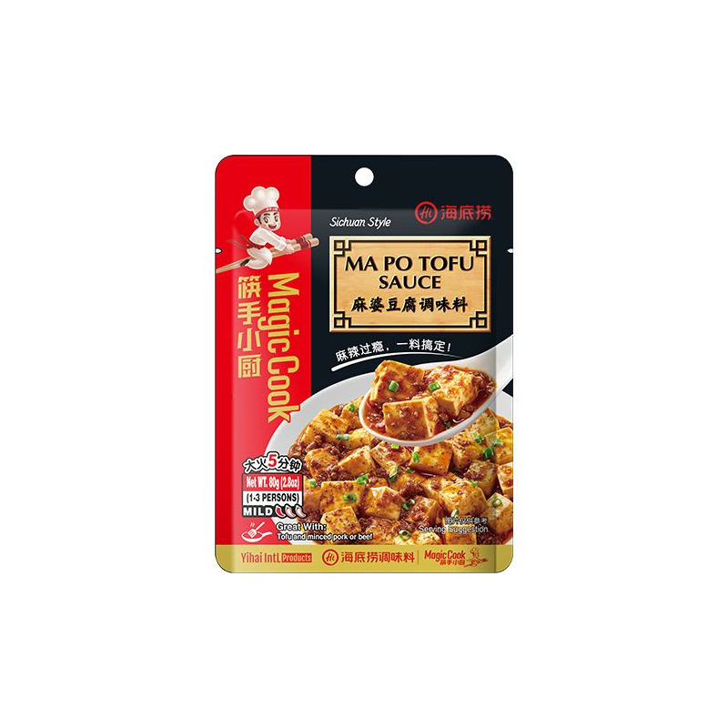 Tofu-Soße Ma Po - Tofu-Soße Ma Po, Pack 80 g