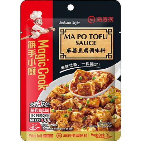 Tofu-Soße Ma Po - Tofu-Soße Ma Po, Pack 80 g