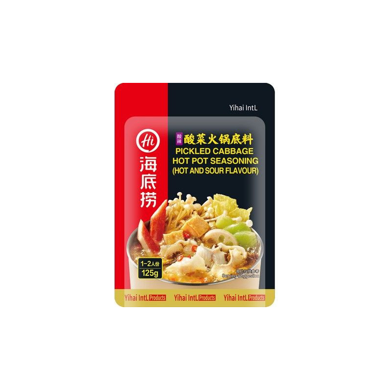 Hot Pot Würze Eingelegter Kohl - Hot Pot Würze Eingelegter Kohl, Pack 125 g
