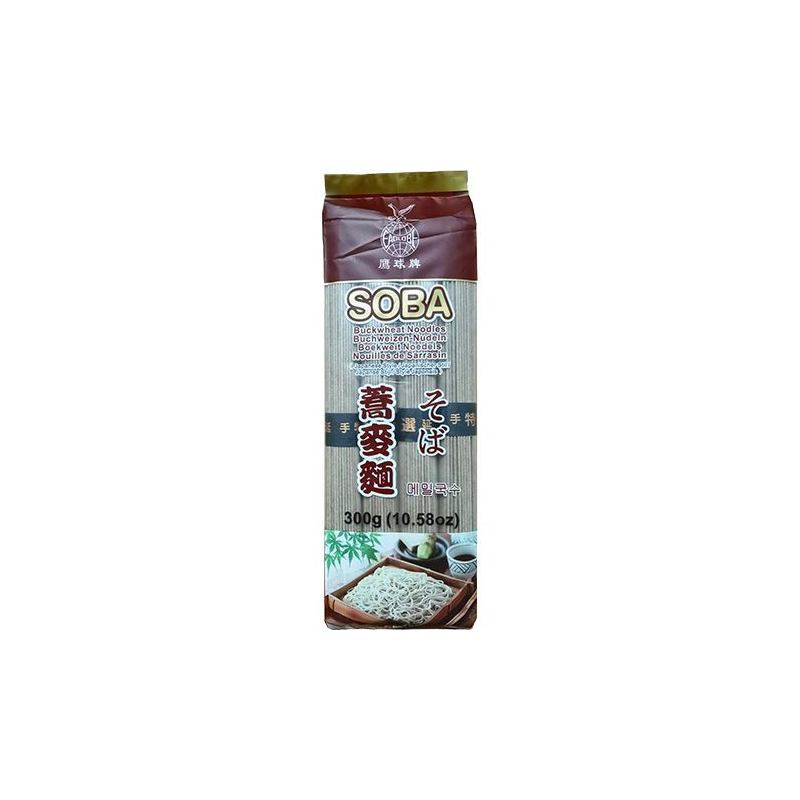 Soba Nudeln Buchweizen - Soba Nudeln Buchweizen, Pack 300 g